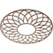 Ekena Millwork Cannes Wood Fretwork Pierced Ceiling Medallion, Walnut, 30"OD x 10 1/4"ID x 1/4"T CMWP30X30X0250CNWA - alternate 5
